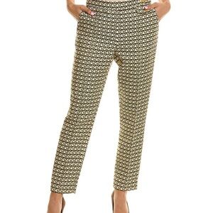 Tory Burch Patterned Ankle Pants